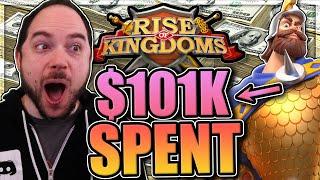 I spent $101k in Rise of Kingdoms mobile game whale spending