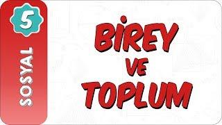 5. Sınıf Sosyal  Birey ve Toplum