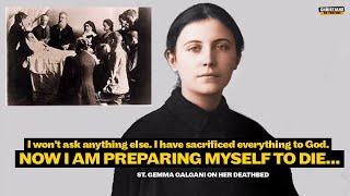 The Death of St. Gemma Galgani The Final Hours and After Death