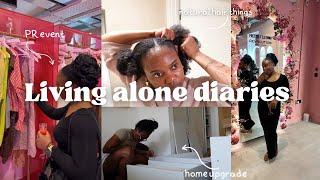 LIVING ALONE DIARIES PLT SHOWROOM REMOVING MY BRAIDS POST TRAVEL RESET AND MORE