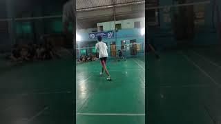 Latihan Badminton Olahraga Rutin tiap minggu #shorts