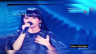Indonesia Idol Spektakuler Show 2 - Cinta Sejati cover by Kirana