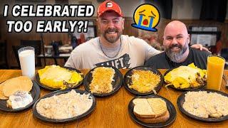 I Celebrated Too Early?? Dawns Big Ben Breakfast Challenge in Colon Michigan