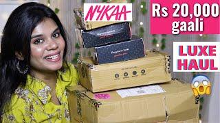 HUGE NYKAA HAUL  Luxe Makeup  Rs 20000 WORTH?  Vanga kadha pesalam 