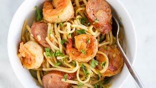 One-Pot Cajun Shrimp Sausage Pasta