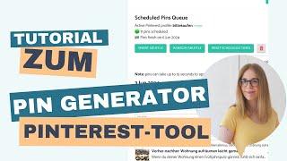 Tailwind vs. Pin Generator im Vergleich Pinterest-Tool für Selbstständige  Zeit sparen & SEO