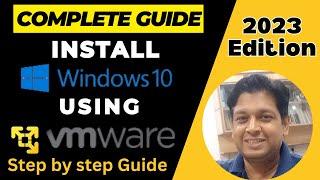 How to install Windows 10 on VMware?  Windows Installation on VMware 2023  #vmware