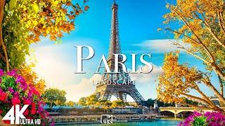 PARIS FRANCE 4K - Relaxing Music Along With Beautiful Nature Videos 4K Video Ultra HD