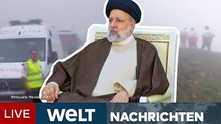 IRAN Sabotage oder Unglück? Präsident Raisi nach Hubschrauberabsturz vermisst  WELT Livestream