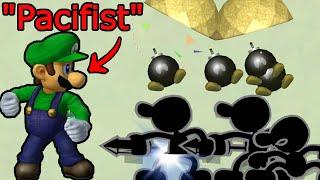 Super Smash Bros Melee Luigi wins by doing absolutely nothing to CPUs - All Star Very Hard TAS