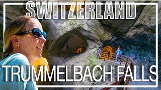 Switzerland 4k Trummelbach Falls Switzerland Alps Tour with kids and family - Lauterbrunnen