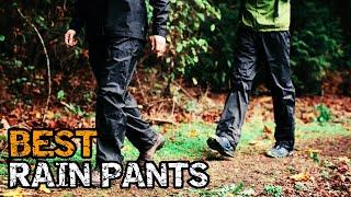 Best Rain Pants for Hiking