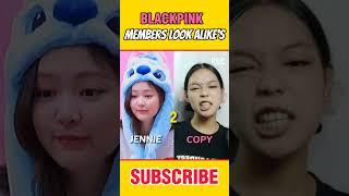 Blackpink Members Look Alikes  Wait For Rosie #shorts#blackpink#hindifact#lisa#jennie