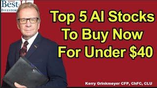 5 AI Stocks To Buy Today To Make You A Millionaire Tomorrow