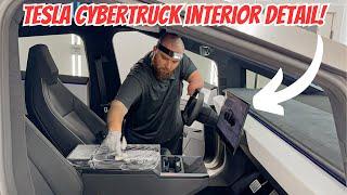 Tesla Cybertruck Interior DetailingCleaning - All Tips & Tricks