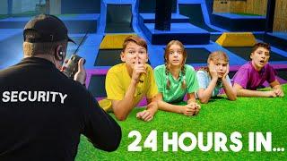 Ivan - 24 HOUR OVERNIGHT IN TRAMPOLINE PARK