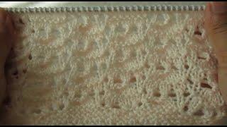 Lace knitting stitch open work pattern knit247