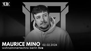 Maurice Mino Praerie Bucht der Träumer @ WohnzimmerTechno #4 - Void Club  02.02.2024  Video Set
