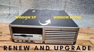 Renew 10 Year old Abandoned PC HP Compaq dc7700 - Does it run with Window 10 Pro?