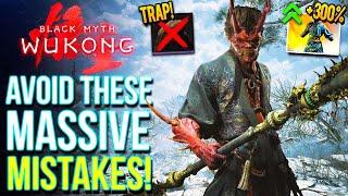 Black Myth Wukong - 11 Huge Mistakes Might Ruin Your Game Black Myth Wukong Tips & Tricks