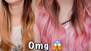 I DYED MY HAIR PINK