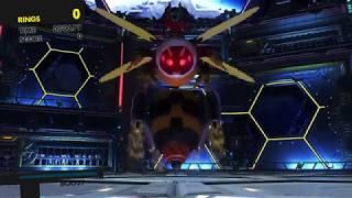 Sonic Forces - Stage 5 VS Zavok Ring Attack - 999 Rings