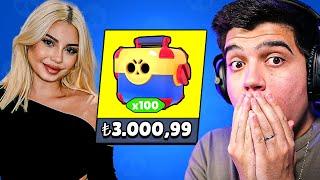 ZEHRA İLE BİRLİKTE 100 ADET MEGA KUTU AÇTIK  Brawl Stars