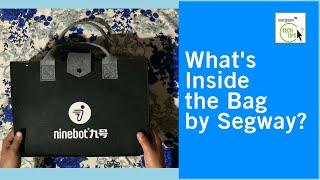 Whats Inside the Segway Bag?  Ninebot E100 Scooter Accessories