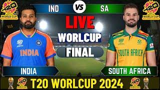 Live Last 3 Overs IND vs SA Final Match