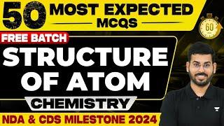 Structure Of Atom  Chemistry  UPSC NDA-2 & CDS-2 2024  Amandeep Singh