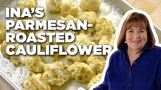 How to Make Ina’s Parmesan-Roasted Cauliflower  Barefoot Contessa Cook Like a Pro  Food Network