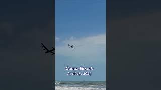 B-52 high speed pass beach