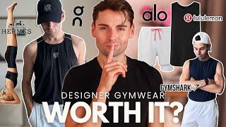 TRUTH ABOUT DESIGNER ACTIVEWEAR BRANDS  ALO LULULEMON GYMSHARK ON HERMES  Gym Wardrobe For Men