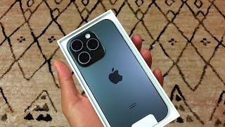 Unboxing iPhone 15 Pro Black Titanium 128GB Ibox Indonesia