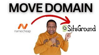Move domain from Namecheap to Site ground on wordpress