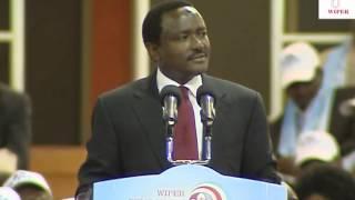 Kalonzo speech at Wiper NDC