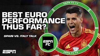 Spains 1-0 win over Italy is the BEST performance yet of EURO 2024 by far - Craig Burley  ESPN FC