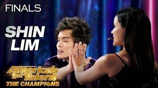 DONT BLINK Shin Lim Performs Epic Magic With Melissa Fumero - Americas Got Talent The Champions