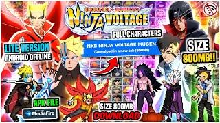 TERBARU‼️Game NARUTO X BORUTO Ninja Voltage Lite Mugen Android FULL Characters ANDROID-OFFLINE