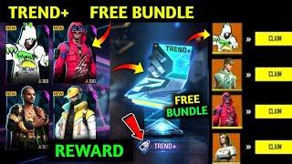 HOW TO GET FREE BUNDLES IN TREND SECTION  ff new event free fire new event ff new event today