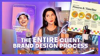 Client Brand Design The Entire Process - Real Client