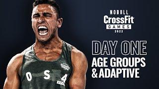 Thursday Day 1 Age-Group and Adaptive — 2022 NOBULL CrossFit Games