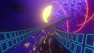 3D Render Abstract Tunnel 4K VJ Loop Video  No Copyright Motion VJ Loop Video