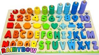 Kids Mega Activity Puzzle with ABC Numbers Counting & Shapes