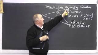 12 Lectia 897 - Proiectia unui segment pe o dreapta Teorema lui Pitagora generalizata Tema Clasa 7