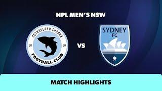 NPL Mens NSW Round 25 Highlights – Sutherland Sharks v Sydney FC