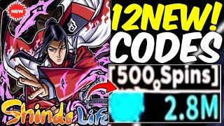 ️New️ ALL WORKING CODES FOR SHINDO LIFE IN 2024  SHINDO LIFE CODES 2024  CODES FOR SHINDO LIFE