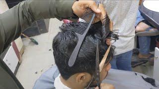 ASMR Scissors Only Hair cutting #alrayaanhairstudio