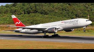 B777-200 авиакомпании Nordwind регистрация VP-BJH