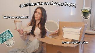 SHEIN apartment haul  kitchen essentials & organization for my new home